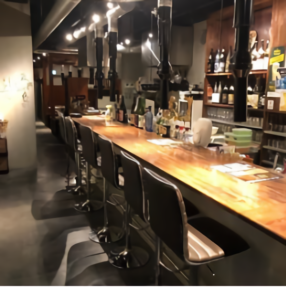 天平 心斎橋店 カウンター席